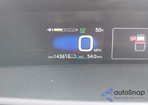 2017 Toyota Prius Prime Premium from USA, damaged, VIN JTDKARFP7H3004328